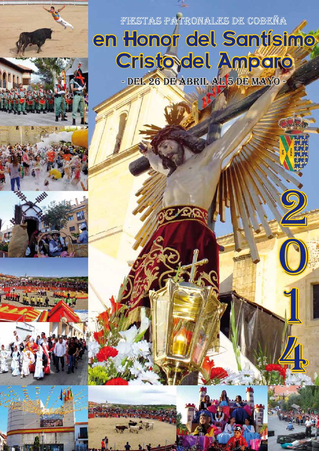 Fiestas patronales en honor al Santísimo Cristo del Amparo 2014 Cobeña